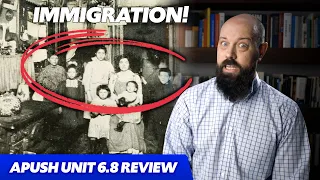 IMMIGRATION and MIGRATION in the Gilded Age [APUSH Review Unit 6 Topic 8] Period 6: 1865-1898