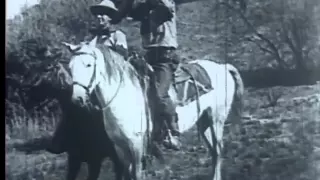 Light hearted story of a cowboy, 1910's - Film 2383