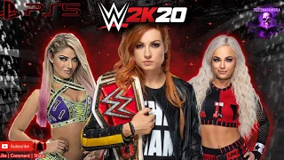 Alexa Bliss vs Becky Lynch vs Liv Morgan Raw Women Championship Ladder match | WWE2K20 GAMEPLAY