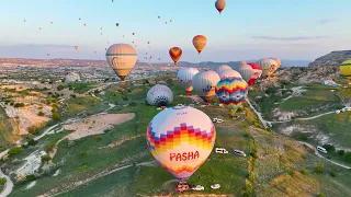 Полет над Турцией 🌿51🌿 расслабляющая музыка вместе с красивыми видеороликами (4K Video HD)