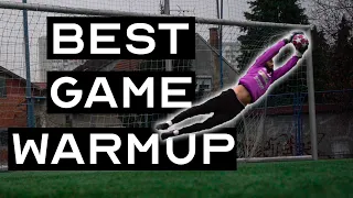 HOW TO WARM UP FOR GAMES AS A GOALKEEPER - SOCCER GOALKEEPING