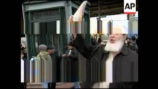 Demos outside Yankee Stadium before Pope Benedict XVI mass