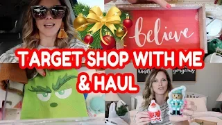 CHRISTMAS TARGET SHOP WITH ME AND HAUL // TARGET DOLLAR SPOT