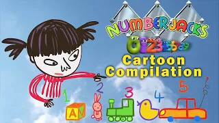 NUMBERJACKS Cartoon Animation Compilation 01