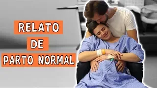 RELATO DE PARTO NORMAL + BEBE e CACHORRO | TPM por Ju Ferraz