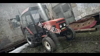 Zetor 7211 | Slow ride - ORIGINAL SOUND! | Me and Zetor | FARM BOY