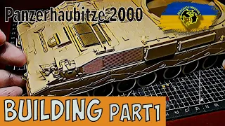 BUILDING #1 "PANZERHAUBITZE 2000", MENG, 1/35. Стендовий моделізм