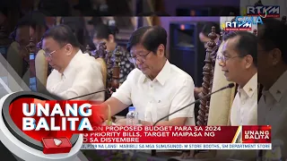 P5.768-trillion proposed budget para sa 2024 at 19 pang priority bills, target maipasa... | UB