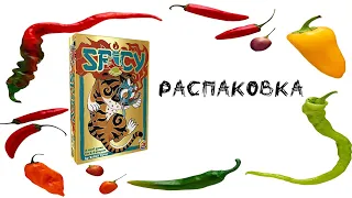 SPICY - Распаковка настольной игры