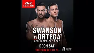 Cub Swanson v Brian Ortega - UFC Fight Night 123