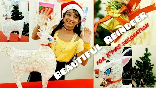 DIY Amazing Reindeer for Christmas decor || DIY Christmas craft || Best out of waste