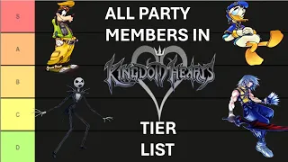 All Party Members in Kingdom Hearts TIER LIST