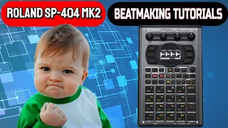 How to Sample Chop Tutorial Roland SP-404 MK2!