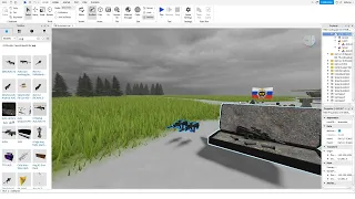 Роблокс креатор студио как добавить оружие в акс 1.7.5