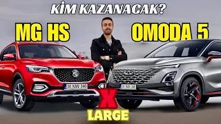 MG HS vs CHERY OMODA 5 - KİM KAZANACAK X LARGE !