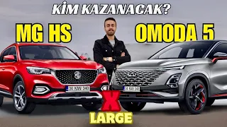 MG HS vs CHERY OMODA 5 - WHO WILL WIN? X-LARGE!