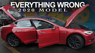 EVERYTHING WRONG With BRAND NEW 2020 TESLA Model S After 10,000 Miles! Long Range UK Review