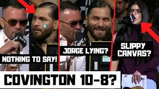 UFC 272 Press Conference Reaction - Covington vs Masvidal Trash Talk Breakdown