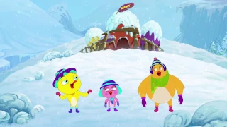 Eena Meena Deeka - Perseguição de esqui e estádio | Desenhos animados para crianças
