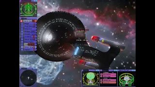 Venture Class (UniMod) vs Klingon Dahchu SuperBird | Remastered v1.2 | Star Trek Bridge Commander