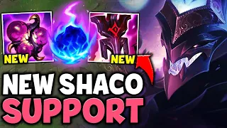 SHACO SUPPORT IS BACK FOR SEASON 14! (BRAND NEW BUILD PATH)