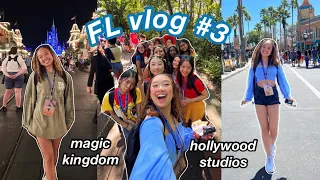 going to DISNEYWORLD… magic kingdom & hollywood studios | FL vlog #3