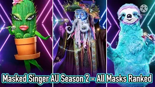 Masked Singer Australia Season 2 - All Contestants Ranked