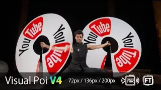 Visual Poi V4  promo - LED programmable Poi & Staff | Pyroterra Lighttoys