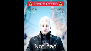 Vergil's Generous Offer: Devil May Cry Trader Offer Meme Dub