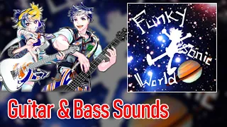 [ギタドラ] Funky sonic World - Guitar & Bass Sounds