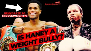 Is Devin Haney A WEIGHT BULLY?! Gervonta Davis EXPOSES His Rehydration Weight!