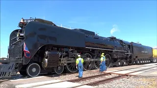 Union Pacific 844 Departs Cheyenne, WY July 2018