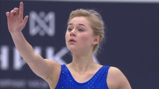 2017 Russian Nationals - Serafima Sakhanovich SP ESPN