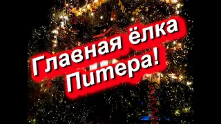 Главная елка Питера. Дворцовая площадь. 27.12.2023