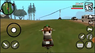 como dar grau na moto ou bicicleta no gta san andreas