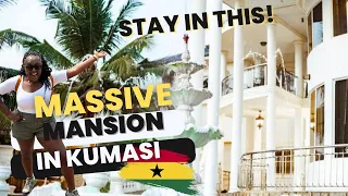 Stay in this Massive Mansion in Kumasi, Ghana!My favorite air bnb stay in Kumasi thus far! Try it to