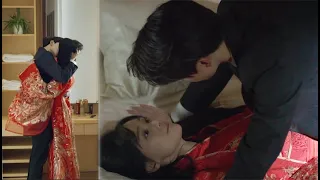 On the wedding night, Xiao Nai turns into a "hungry wolf" and spends sweet time with Wei Wei.