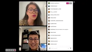 Instagram Live with Stephanie Foo and Jacob Ham