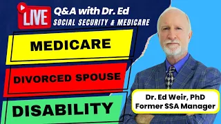 LIVE Q&A Social Security & Medicare #disability  #socialsecurity #medicare #retirement Overseas