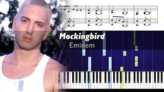 Eminem - Mockingbird - ACCURATE Piano Tutorial