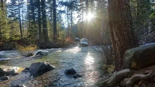 Fordyce trail 2nd water crossing at 300 cfs