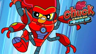 Chuck Chicken Power Up Special Edition - All episodes - Superhero cartoons - Action Cartoon