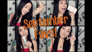 September 2018 Favorites! | Acne, Bikini Zone, Lip Combo, & Bad Dancing!