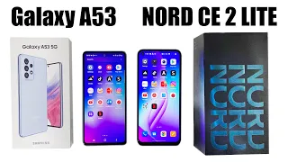 SAMSUNG Galaxy A53 vs OnePlus NORD CE 2 Lite SPEED TEST