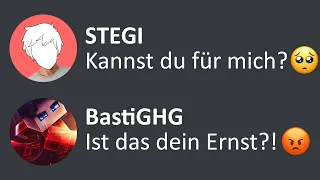 Basti ist SCHOCKIERT als Stegi ihn um diesen Gefallen bittet 🤯😱