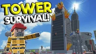 TOWER SURVIVAL GAME SHOW & RESCUE! - Tiny Town VR Gameplay - Oculus VR Game