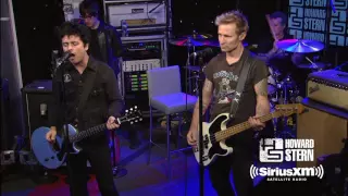 Green Day "Holiday" Live on the Howard Stern Show