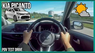 Kia Picanto POV Highway Test Drive | Clear/ Sunny