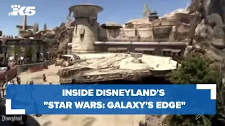 Inside Star Wars: Galaxy's Edge, an all-new land at Disneyland - KING 5 Evening