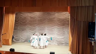 Танец хоровод " Россиянка-россияночка", группа "Полдень", п. Рефтинский.